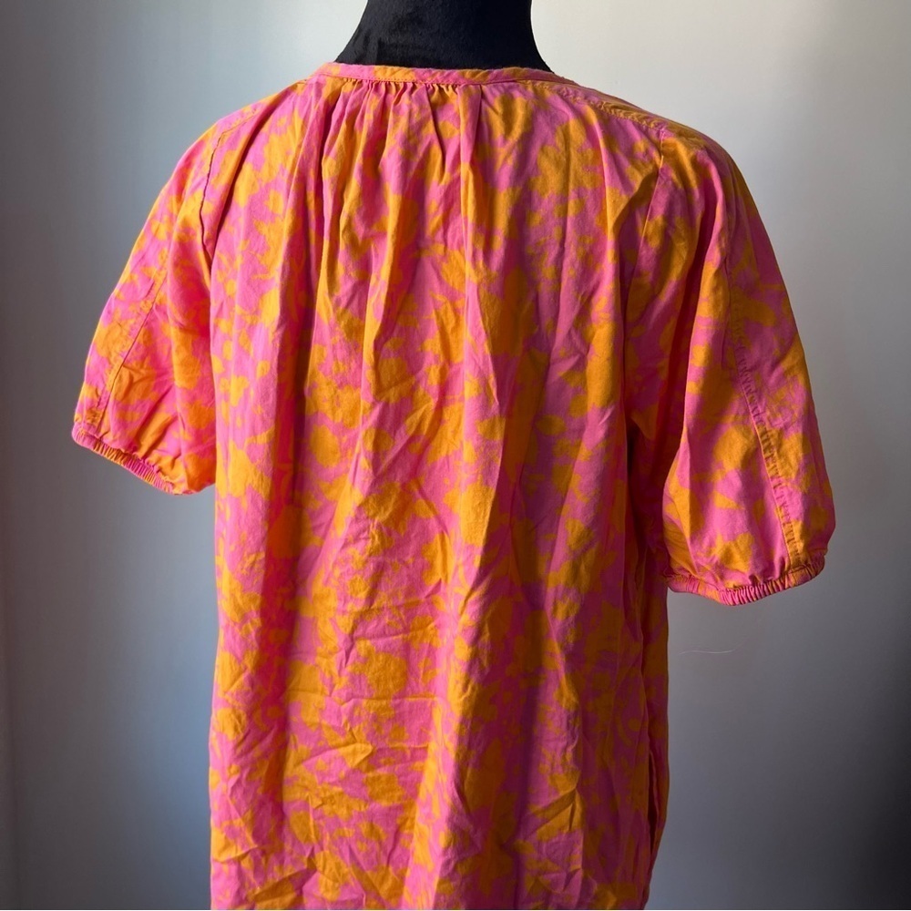 Floral Pink and Yellow Dress - Picture 5 of 9